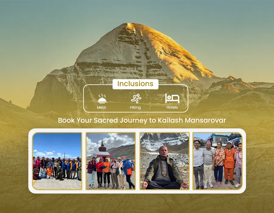Sherpa guide helping trekker in Himalayas, teamwork, mountain adventure